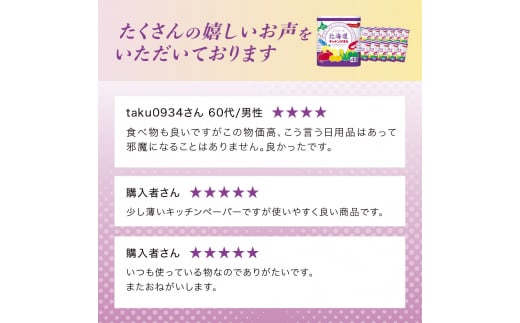 エリエール 北海道 キッチンタオル 50カット 4R 12パック 計48ロール パルプ100% 吸収 まとめ買い ペーパー 紙 防災 常備品 備蓄品 消耗品 備蓄 日用品 生活必需品 送料無料 赤平市