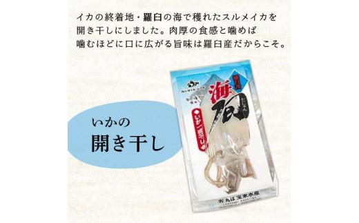 イカ塩辛＆一夜干し いか 開き干し 干物 珍味 おつまみ 羅臼町 北海道 冷凍 生産者 支援 応援