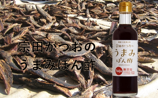 無添加 宗田かつおのうまみぽん酢 ２種セット（各300ml×１本）フルーツトマト味 サラダドレッシング【R00124】