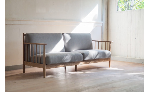 〈北の住まい設計社〉Spoke Sofa L_ OA-1906（スポーク ソファL）◆高島屋選定品◆【99000078】