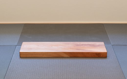 敷板 けやき 約71×31cm 木製 飾り台 花台　和風 和室 床の間 華道 日本製 国産 天然木