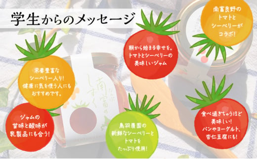 鳥羽農園のドライトマト 75g×2個 ＆ 南富のしずく×2瓶 北海道 南富良野町 トマト とまと ドライトマト ジャム シーベリー 野菜 北海道 手しぼり 農家 直送