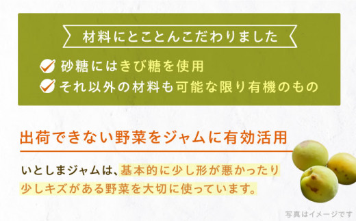ベジタブル ジャム 詰め合わせ 3個 セット 糸島市 / いとしまジャム [AVF001]