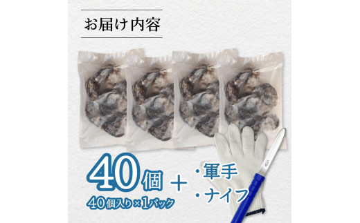 あまべ牡蠣 冷凍 40個 約2.4kg 牡蠣 シングルシード 生食用 殻付き かき カキ オイスター 生ガキ 生牡蠣 生がき 生かき