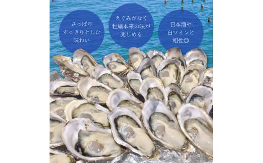 あまべ牡蠣 冷凍 40個 約2.4kg 牡蠣 シングルシード 生食用 殻付き かき カキ オイスター 生ガキ 生牡蠣 生がき 生かき