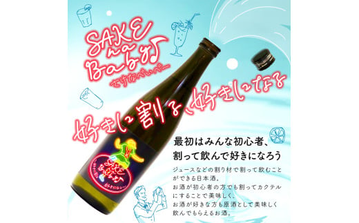 日本酒 SAKE na Baby 720ml×2本【 日本酒 酒 若宮酒造 贈り物 国産 プレゼント ギフト 贈答 こだわり 特産品 オリジナル 綾部 京都 】