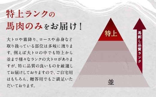 馬刺し 復興福袋 6種類セット 500g 馬刺しのタレ付き 食べ比べ