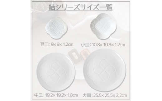 ＜2枚SET＞美濃焼 結 19中皿 ホワイト 19.2×1.8cm 小田陶器【1439375】