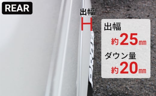 【スピード発送】ハイエース ダウンルック オーバーフェンダー 塗装品 1E7 シルバーマイカメタリック