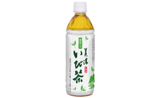 美濃いび茶(抹茶入り）500ml　1ケース24本入 [№5644-0955]