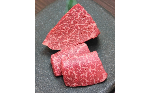 ◆実生庵の黒毛和牛近江牛【上霜】赤身モモ BBQ焼肉用 500g 冷蔵