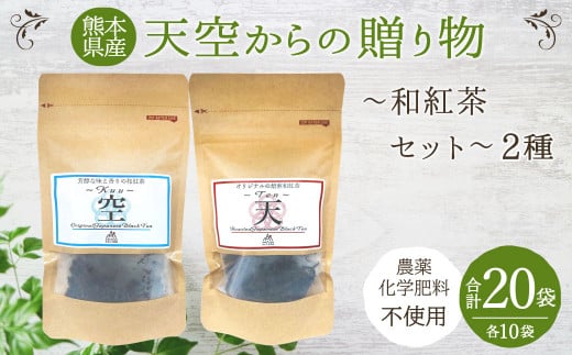 天空からの 贈り物 和紅茶 セット 2種 各10袋セット ティーパック