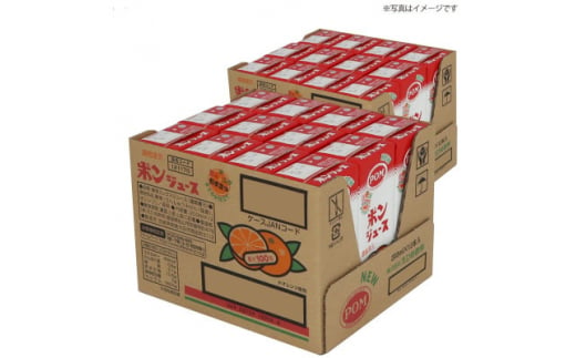 えひめ飲料　ポンジュース　200ml×24本【1394422】