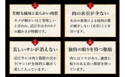 【年内発送】【カネ吉山本】特選黒毛和牛／近江牛 プレミアムハンバーグ 5個箱入【750ｇ（約150ｇ×5個）】【Y095U】