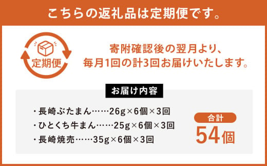 【3ヶ月定期便】長崎 バラエティ 詰合せ 【FT12】