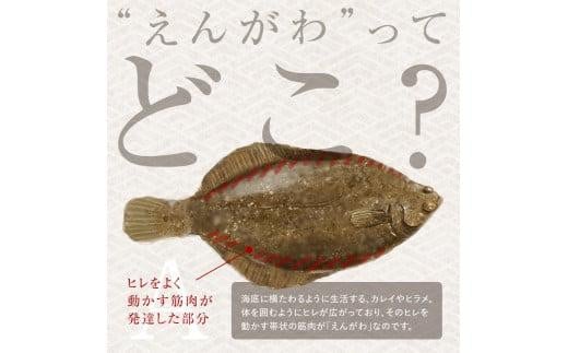 北海道 知床羅臼産のかれいの「えんがわ」にわさびを効かせた『えんがわわさび』（400g） 生産者 支援 応援