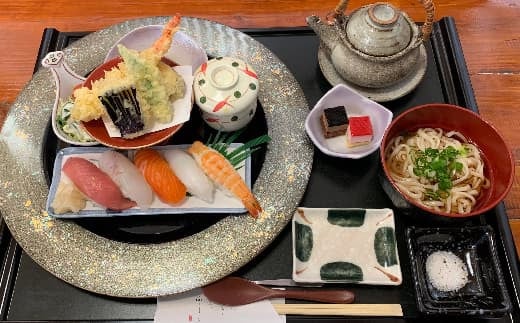 なら福 お食事券　3枚セット　【引換券 お食事券 福島県 浜通り 食事 定食 楢葉町 魚 肉 魚介 御膳 生姜焼き あやめ うどん そば セット 寿司 ミックスフライ すし セットメニュー ボリューム満点 3枚 3人分 家族 友人】