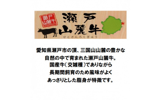 ＜瀬戸の将棋コロッケ6個付＞瀬戸山麓牛ロース(リブロース・サーロイン)ステーキ用4枚800g【1285314】