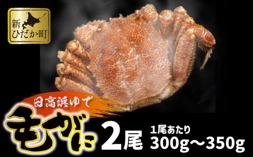 〔北海道産〕ボイル毛ガニ姿（約350g×2尾）〔代引不可〕 北海道産ボイル毛ガニ姿（約350g×2尾）代引不可日時指定不可