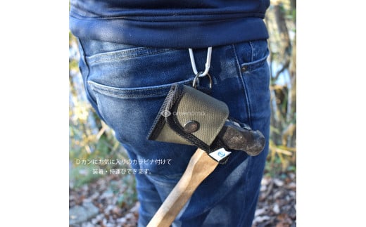 E-41 Bushcraft hammer　1本でハンマーと斧が使える