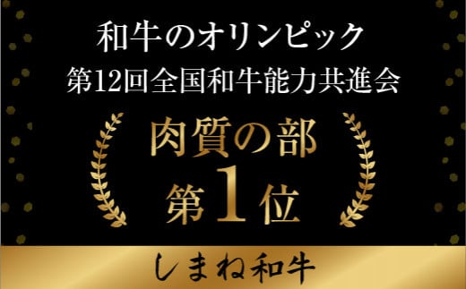 【数量限定】しまね和牛 最高級 厚切サーロインステーキ 300g×2枚【黒毛和牛 冷凍 A4ランク以上 霜降り 高級】