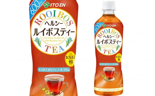 《定期便2ヶ月》伊藤園 ヘルシー ルイボスティー ＜600ml×24本＞