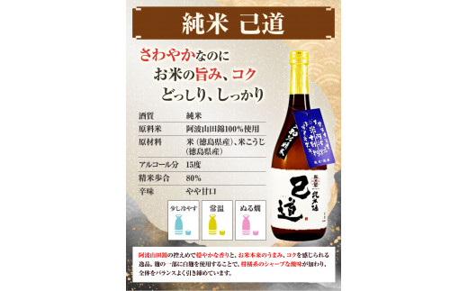 日本酒 飲み比べ 3本 セット 日新酒類株式会社《30日以内出荷予定(土日祝除く)》お酒 酒 ギフト プレゼント 送料無料 徳島県 上板町 本醸造 吟醸 純米 辛口 やや甘口 阿波 山田錦