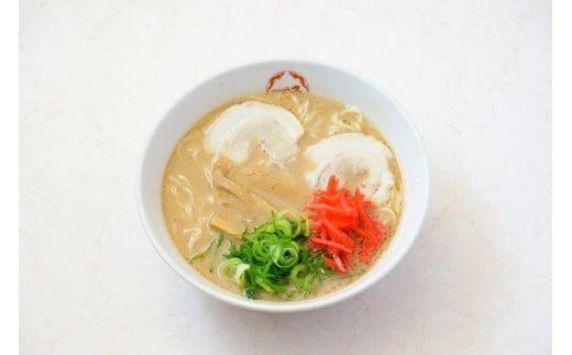 人気 濃厚とんこつ  一久 生麺 お土産ラーメン 6食入　【山口県 宇部市 スープ メンマ チャーシュー 2種類 濃さ スープ コッテリ 味 麺 生麺 ストレート 濃厚 とんこつ ラーメン お土産 一久 人気】