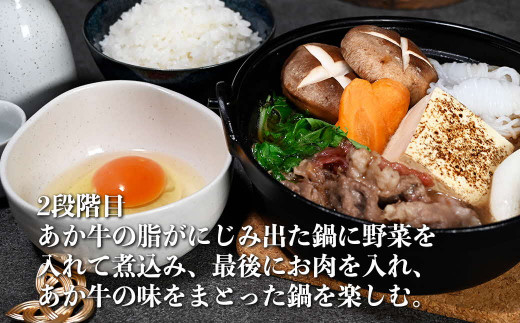 117-24　オアシス九州　熊本県産あか牛 切り落とし 1ｋg スライス　 すき焼き用 (250g×4パック) 小分け 冷凍