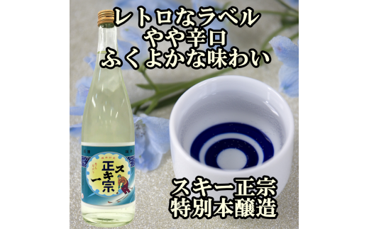 新潟特別本醸造 720ml 4本セット 能鷹・吟田川・かたふね・スキー正宗  日本酒 お酒 飲み比べ 能鷹 吟田川 かたふね スキー正宗 ふるさと納税 人気 新潟 新潟県産 にいがた 上越 上越産