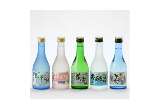 呑みくらべ5本セット(300ml×5本)【1202419】