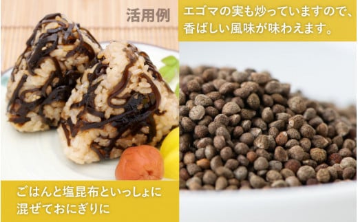 エゴマ油と実をまるごと味わうセット 国産 無農薬