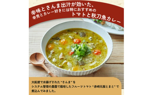 トマさんソース (グリーンカレー味) 300g×4缶 計1.2kg 缶詰 おかず 魚介 おつまみ 缶詰 保存食 防災 備蓄 非常食 缶詰 さんま トマト