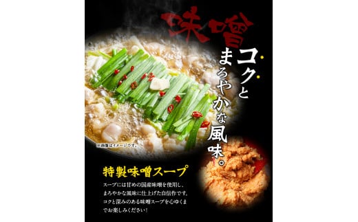 博多もつ鍋食べ比べ1人前セット×2個（醤油味・味噌味）《30日以内に出荷予定(土日祝除く)》もつ ちゃんぽん 贈り物 プレゼント