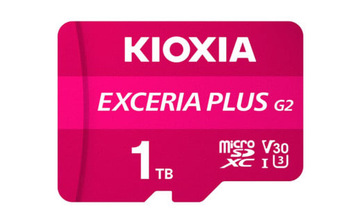 キオクシア（KIOXIA）EXCERIA PLUS G2 microSDXC  UHS-Iメモリカード　１TB