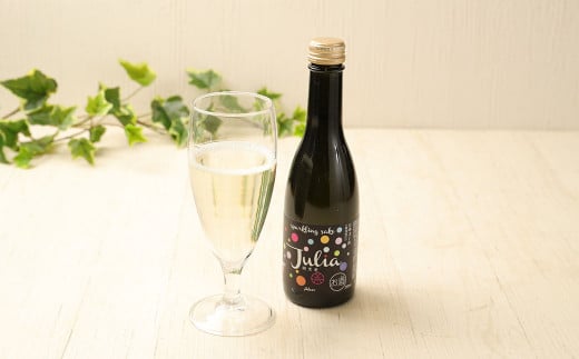 Sparkling Sake Julia 樹里愛(ジュリア) 250ml×6本セット(5度) スパークリング 純米酒