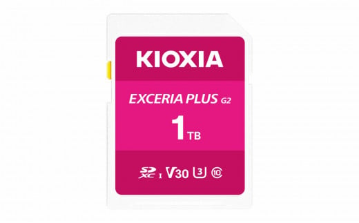 キオクシア（KIOXIA）EXCERIA PLUS G2 SDXC  UHS-Iメモリカード　１TB