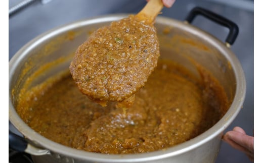 やみつき万能【朴葉味噌】(500g)×3本　料理自慢の宿 女将秘伝の味噌  丸八旅館 みそ ミソ おすすめ こだわり 簡単 ほおば 朴葉 朴葉みそ 味噌 ミソ 馬瀬 下呂市