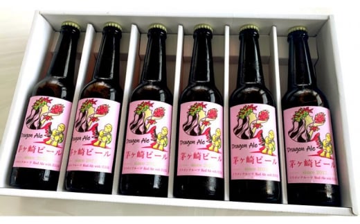 茅ヶ崎ビール (Dragon Ale) 6本セット　【お酒　ビール　クラフトビール　瓶入り　化粧箱入り】