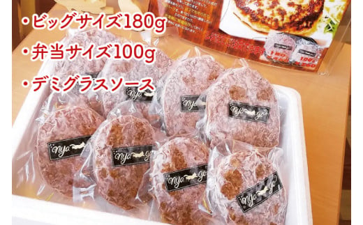 令和５年度　【東京食肉市場豚枝肉共励会 最優秀賞受賞肉】【かしまし豚使用】プレミアムハンバーグ 【ブランド 豚肉 おいしい 作りたて 真空 冷凍 茨城 鹿嶋】（KBI-3）