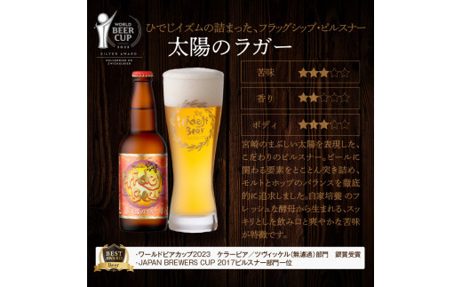 【12ヶ月定期便】宮崎ひでじビールお楽しみ6本セット N073-YZG098