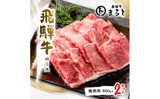 ＜飛騨牛＞ロース(焼肉用)500g×2【1553188】