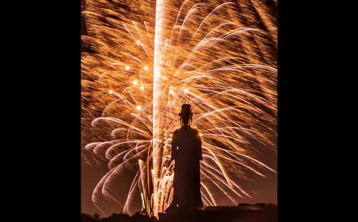 プライベート花火（個人向け打ち上げ花火） 2～4号玉 計30発