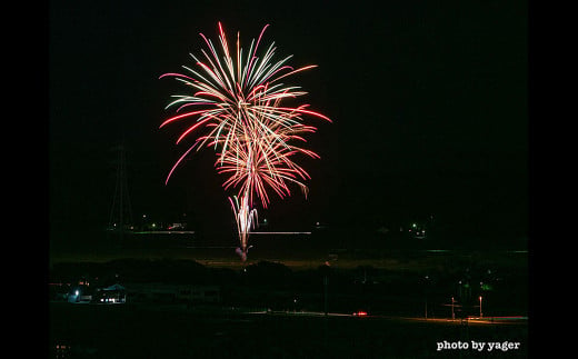 プライベート花火（個人向け打ち上げ花火） 2～4号玉 計30発