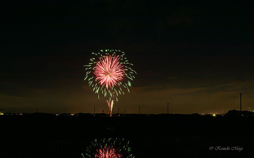 プライベート花火（個人向け打ち上げ花火） 2～4号玉 計30発