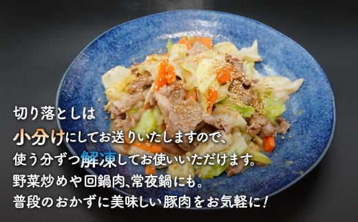 【とようらポークセット】 ひき肉 600g ・ 切り落とし 600g 小分け 北海道 豊浦産 SPF豚 【ふるさと納税 人気 おすすめ ランキング 肉 豚肉 豚ひき肉 豚しゃぶしゃぶ 豚ロース 豚ステーキ 豚バラ とんかつ 大容量 セット おいしい 美味しい 北海道 豊浦町 送料無料】 TYUG014