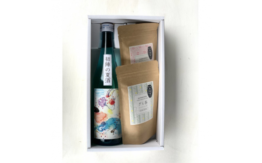 ＜初陣夏の製品＞『生貯蔵酒とざら茶ティーパック詰め合わせセット』【1322776】