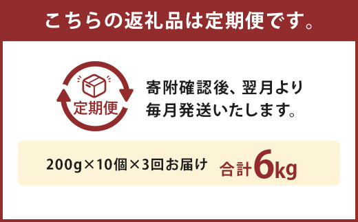 【3ヶ月定期便】黒樺牛ビーフカレー200g×10パック