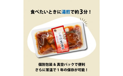 【定期便 3ヶ月】 ぶり 生姜煮 計27パック ( 9パック × 3回 ) 鰤 惣菜 常備食 常温保存可能 電子レンジ 簡単調理 レトルト 常温 三陸海彩  簡単調理のお惣菜