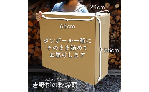 吉野杉のふぞろい薪 約20kg 奈良県産材 乾燥材 薪ストーブ アウトドア キャンプ 焚き火 便利